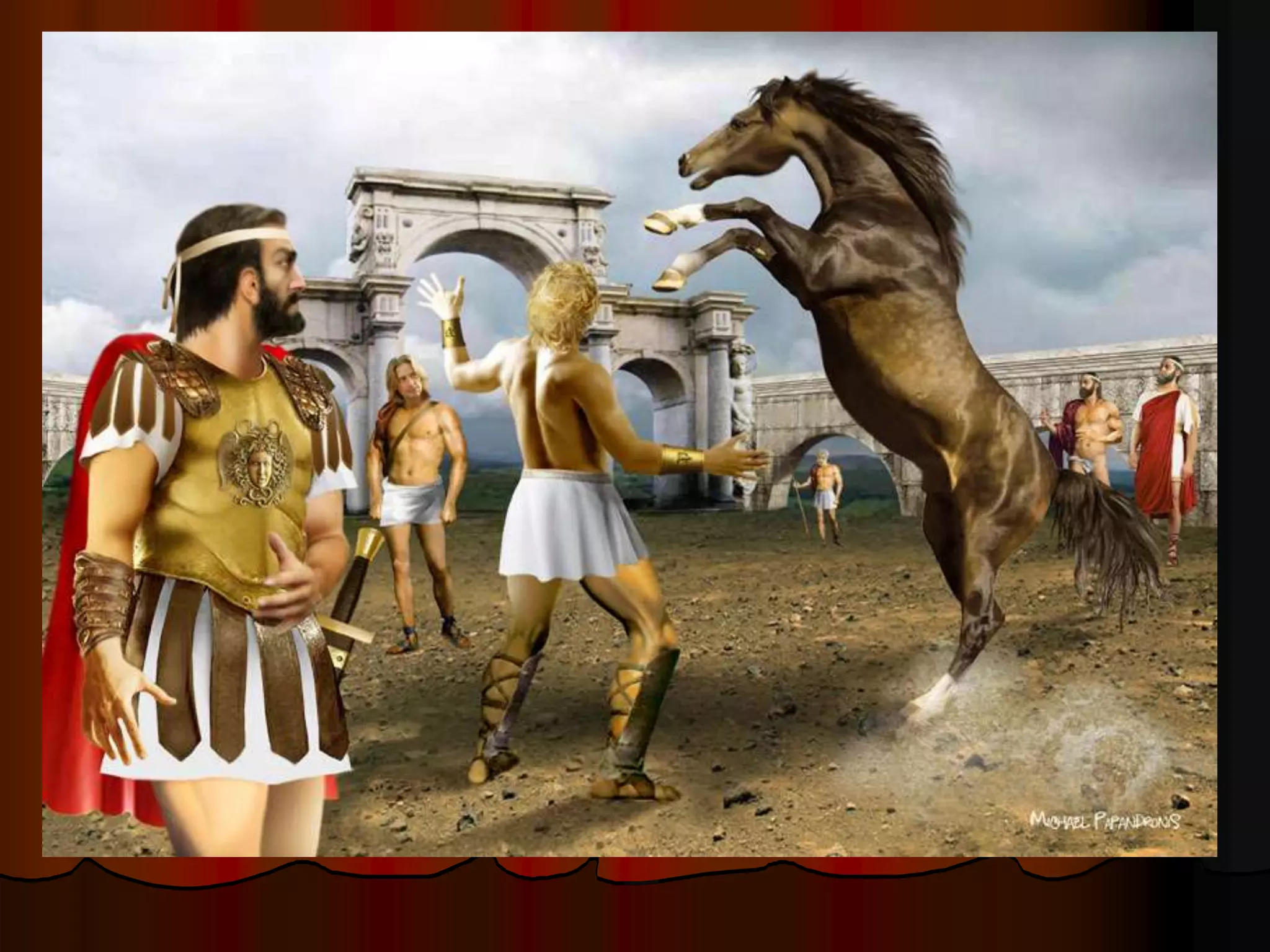 πίνακες ζωγραφικής με τον μ.αλέξανδρο