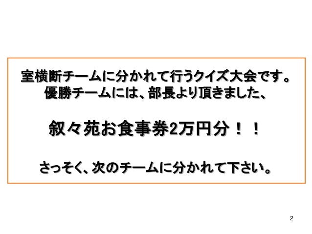 忘年会クイズ 例