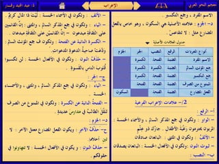 الإعراب