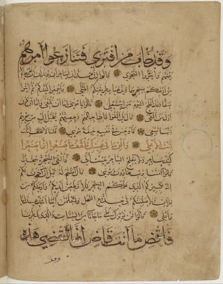 مخطوطة للمصحف الشريف كاملة