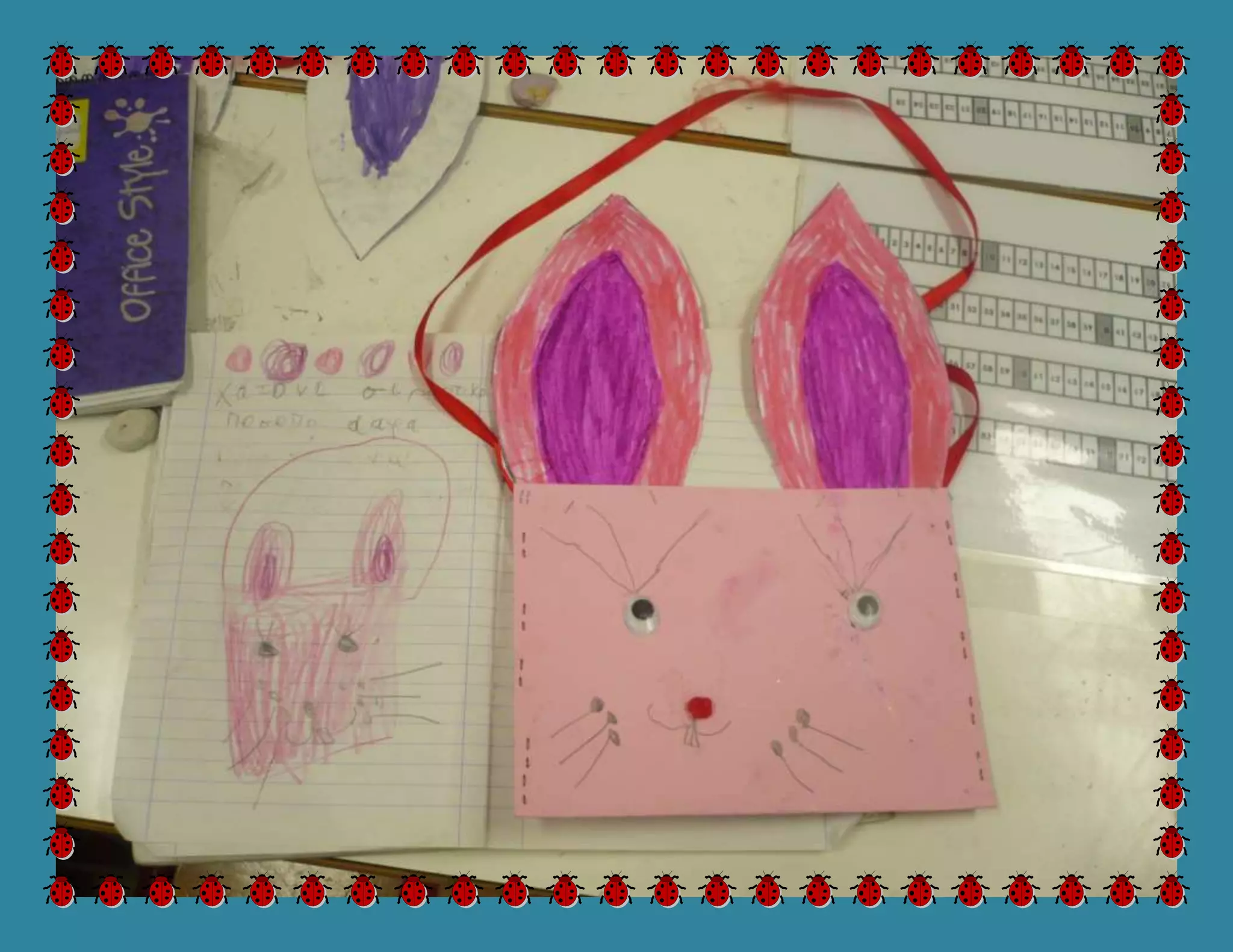 τα λαγουδοτσαντάκια - Πασχαλινές κατασκευές