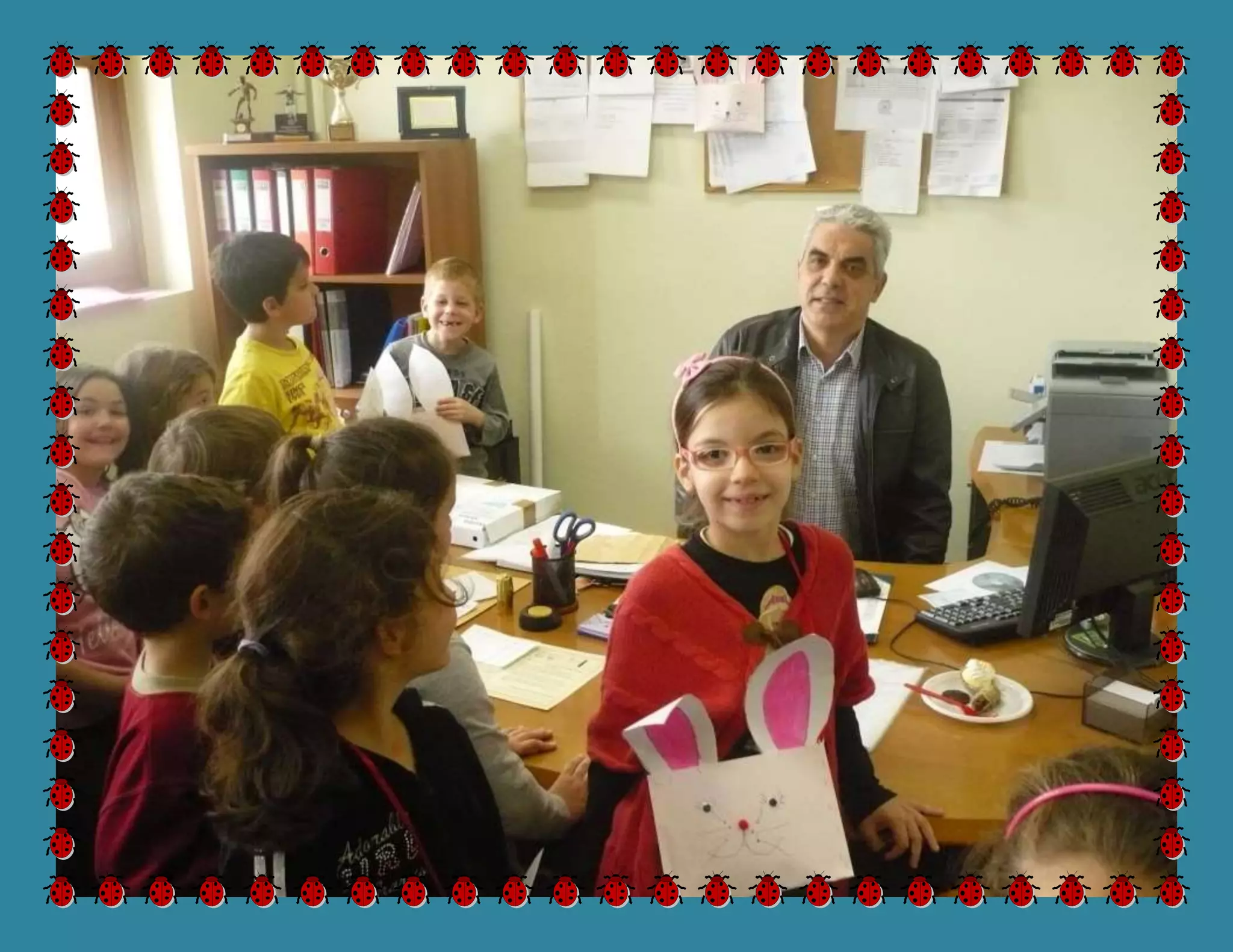 τα λαγουδοτσαντάκια - Πασχαλινές κατασκευές