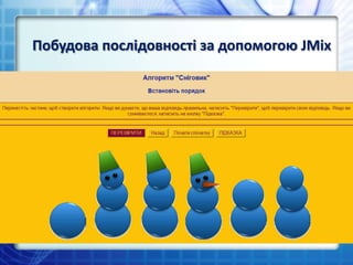 Побудова послідовності за допомогою JMix
 