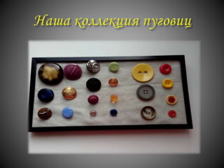проект "История пуговицы"