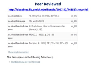 Peer Reviewed
http://deepblue.lib.umich.edu/handle/2027.42/74351?show=full
 