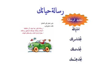 ‫ﺍﻝﺭﺴﺎﻝﺔ‬ ‫ﺘﺤﺩﻴﺩ‬
 