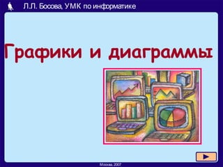 Графики и диаграммы
Л.Л. Босова, УМК по информатике
Москва, 2007
 