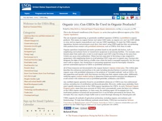 미국 농가, GMO의 오염 골치 ▶영상참조
2014년 3월 푸드앤워터워치(Food & Water Watch)는 미국에서
유기농을 많이 재배하는 중서부를 중심으로 17개 주의 농부 268
명을 대상으로 설문조사를 한 결과, 응답자의 80%이상은 GMO
로 인한 오염 가능성을 걱정했고, 60%는 상당히 심각한 우려를
표명했다.
또한 응답자의 30%는 자신의 농지에서 GMO를 발견했거나 그
존재가 의심된다고 밝혔다. 이들중 절반 이상은 구매자로부터
농산물 판매를 거부당한 적이 있었다. 1년에 오염으로 인한 경제
적 손실은 개인당 6500~8500달러로 집계됐다.
여기에는 오염을 막기 위해 GMO 재배지와 거리를 두거나 파종
시기를 늦추는 데 따른 수확의 손실, 그리고 GMO가 섞여 있는지
확 인 하 는 데 필 요 한 비 용 지 출 등 이 포 함 돼 있 다 .
오염은 왜 발생할까. 인근 경작지로 GMO 꽃가루가 날아가거나
아예 종자가 이동할 수 있다.
(경향신문 2014년 4월29일 김훈기 서울대 기초교육원 강의교수)
 