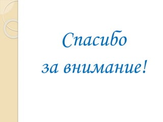 Спасибо
за внимание!
 