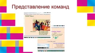 Представление команд
 