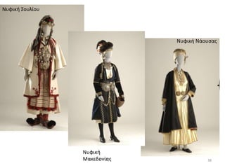 Νυφική Σουλίου
Νυφική
Μακεδονίας
Νυφική Νάουσας
38
 