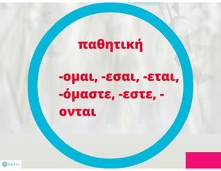 N. Γλώσσα Β΄ γυμνασίου, μορφοσυντακτικά φαινόμενα