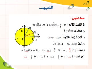 ‫التمهيد‬..
 