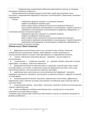 план навчального проекту | PDF