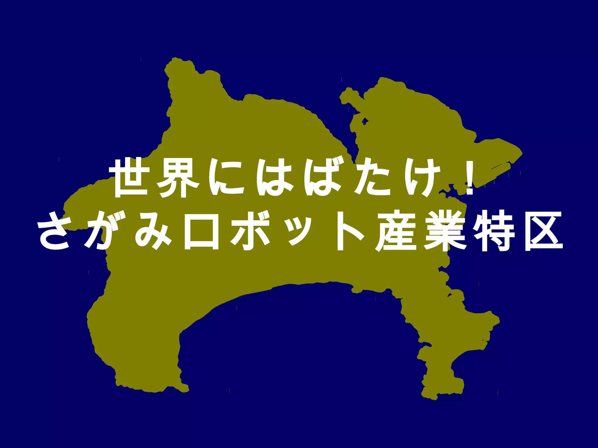 世界にはばたけ！
さがみロボット産業特区
 
