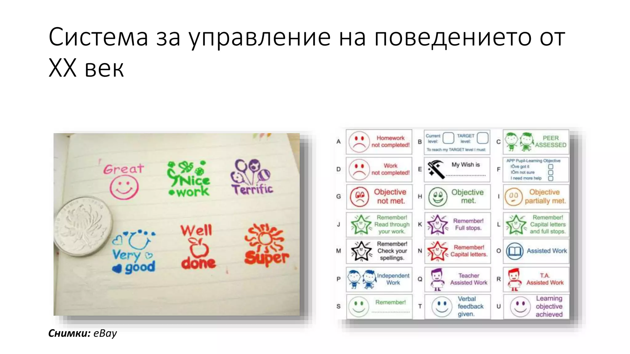 Система за управление на поведението от
ХХ век
Снимки: eBay
 