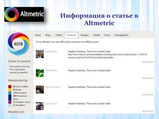 Информация о статье в
Altmetric
 