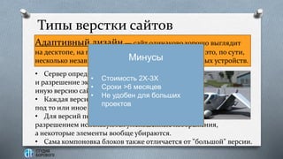 Что такое адаптивная верстка сайта Основные правила адаптивного веб-дизайна Компания «Интернет Ангелы»