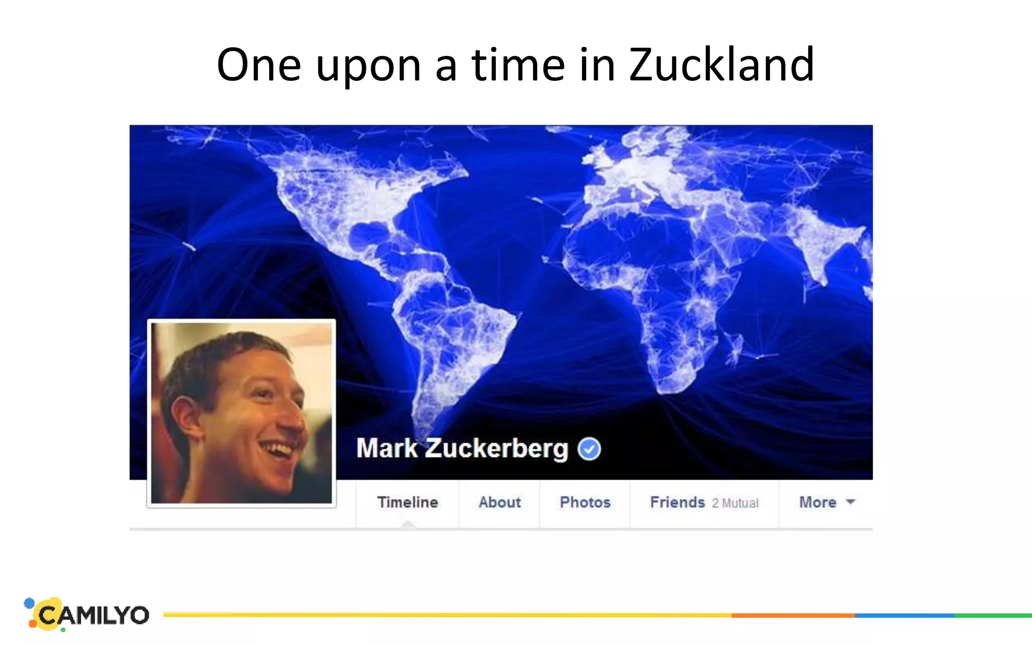 One upon a time in Zuckland
 