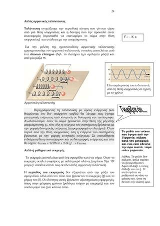 28
(
) .
,
. )
m.
(
)
.
,
0,
( ).
,
.
: max = 1/2m 2 + ½ 2 = max.
.
( 30 100
), .
(g)
(l). ,
( )
g .
,
,
».
.
,
.
,
g.
,
.
F= - K x
 