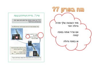 ‫תהיה‬ ‫שלך‬ ‫השכונה‬ ‫מתי‬
‫יותר‬ ‫גדולה‬
‫במפה‬ ‫אותה‬ ‫נצייר‬ ‫אם‬
‫קטנה‬
‫גדולה‬ ‫במפה‬ ‫או‬
 