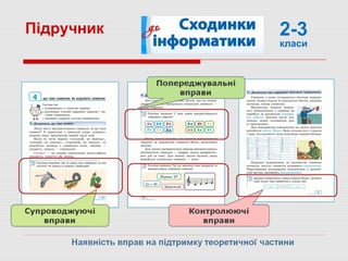 Підручник 2-3
класи
 