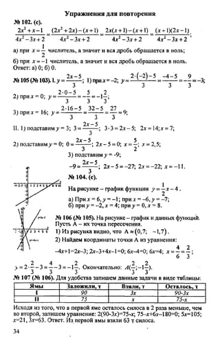 домашняя работа к уч. алгебра 8кл. макарычев ю.н. и др 2010  288с