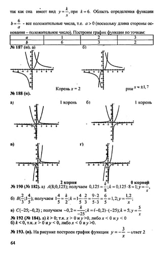 домашняя работа к уч. алгебра 8кл. макарычев ю.н. и др 2010  288с