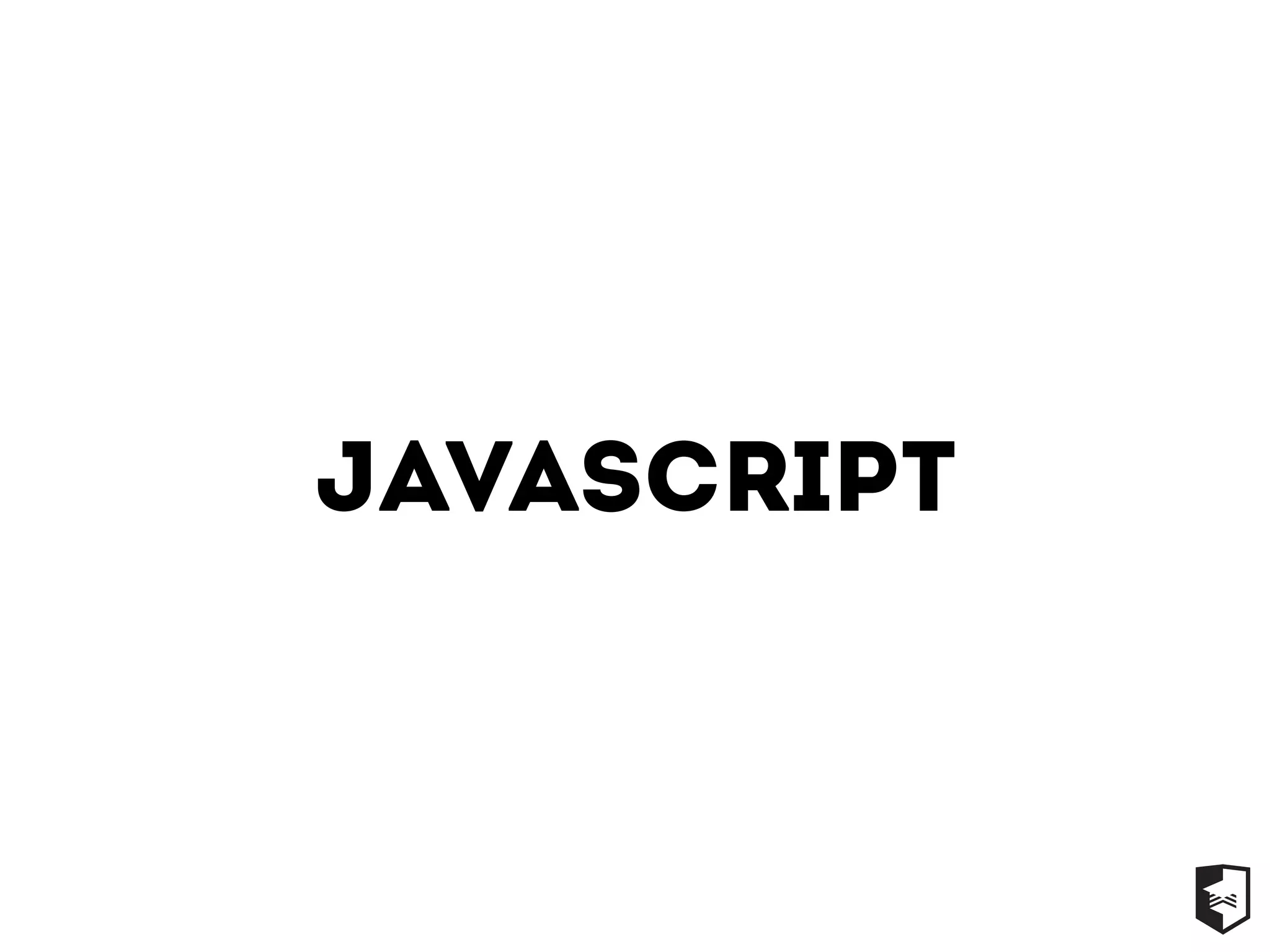 javascript
 