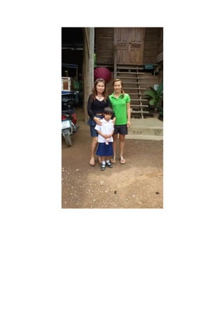 คุณครูทองจันทร์เยี่ยมบ้านนักเรียน ป.1