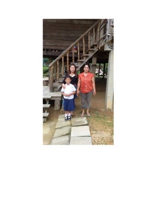 คุณครูทองจันทร์เยี่ยมบ้านนักเรียน ป.1