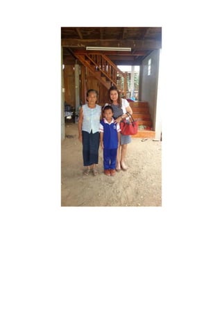 คุณครูทองจันทร์เยี่ยมบ้านนักเรียน ป.1