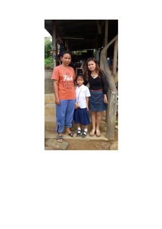 คุณครูทองจันทร์เยี่ยมบ้านนักเรียน ป.1