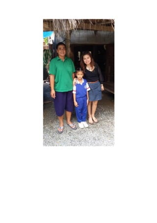 คุณครูทองจันทร์เยี่ยมบ้านนักเรียน ป.1