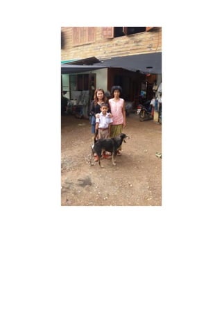 คุณครูทองจันทร์เยี่ยมบ้านนักเรียน ป.1