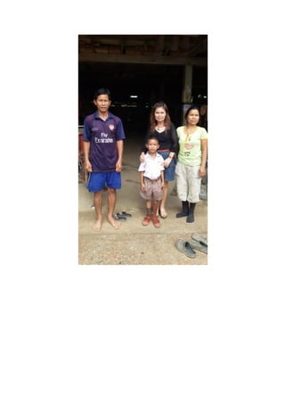 คุณครูทองจันทร์เยี่ยมบ้านนักเรียน ป.1