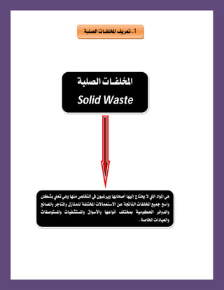 2

Solid Waste


      
 
1
 