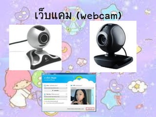 เว็บแคม (webcam)
 