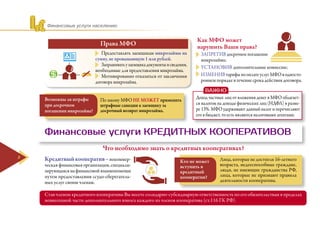 Финансовые услуги населению | PPT