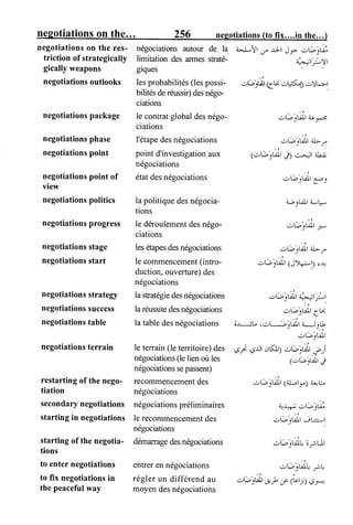 القاموس السياسي ومصطلحات المؤتمرات الدولية إنكليزي فرنسي عربي