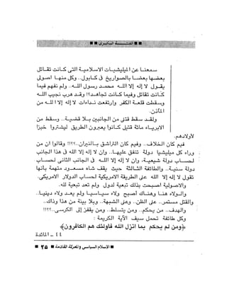 الإسلام السياسى و المعركة القادمة 