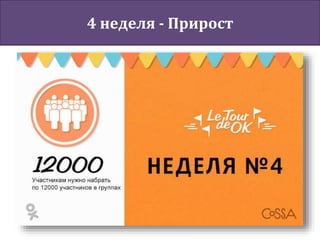 4 неделя - Прирост
 