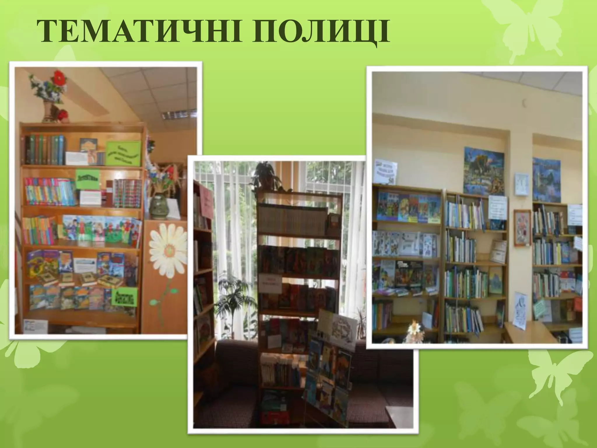 ТЕМАТИЧНІ ПОЛИЦІ
 