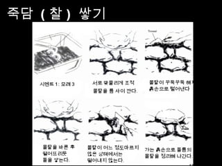 죽담 ( 찰 ) 쌓기
 