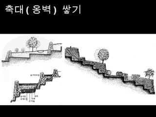 축대 ( 옹벽 ) 쌓기
 