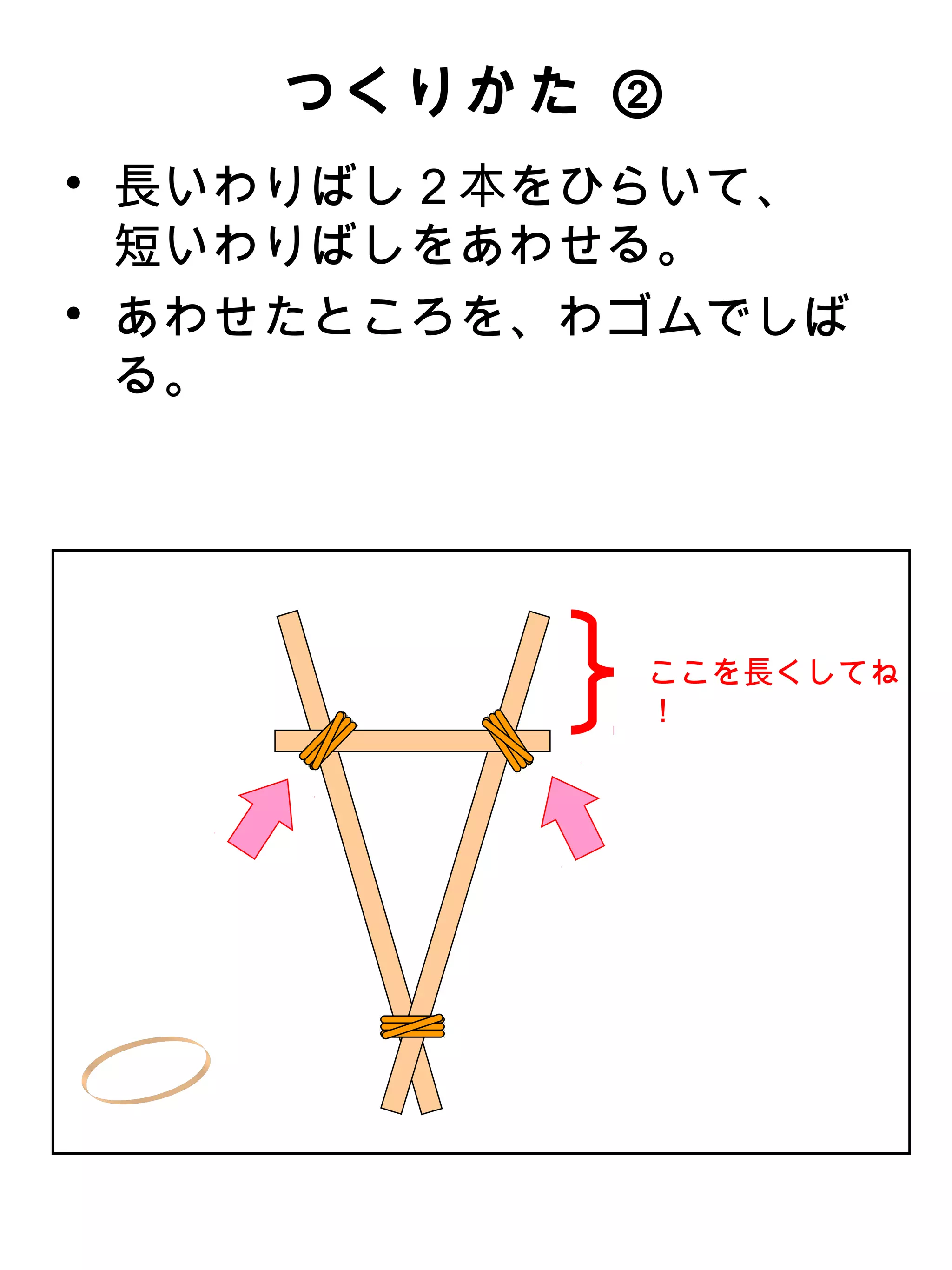 割り箸パチンコ | PPT