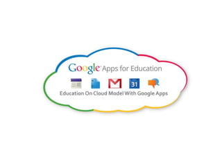 提高工作效率
Google Apps for Education 有助於簡化撰寫論文和排
課等學術工作。學生小組可在 Google 文件中一起合作
編輯文件、即時查看變更，而無需等待他人透過電子郵
件傳送文件的更新版本。學生可在 Google ...