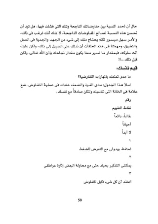 التفاوض علم وفن 