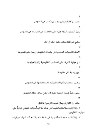 التفاوض علم وفن 