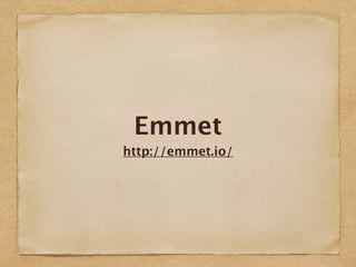 Emmet
http://emmet.io/
 